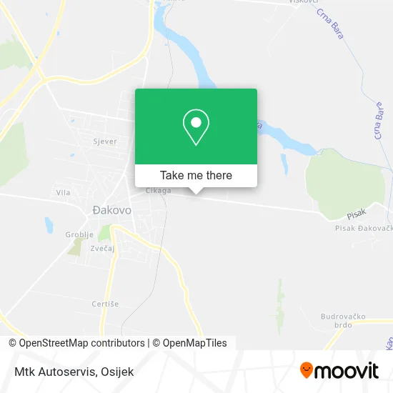 Mtk Autoservis map