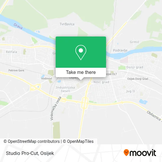 Studio Pro-Cut map