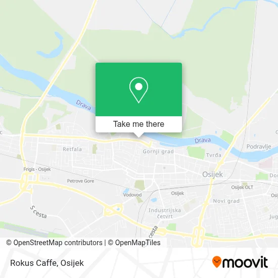 Rokus Caffe map