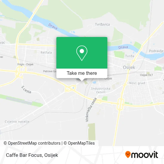 Caffe Bar Focus map