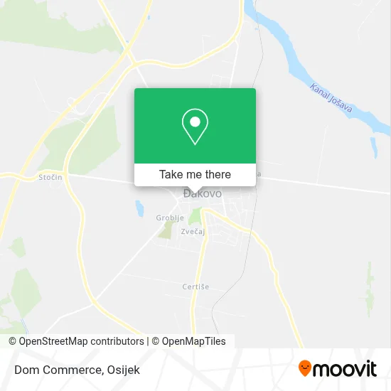 Dom Commerce map