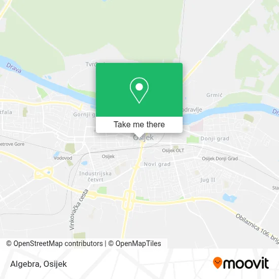Algebra map