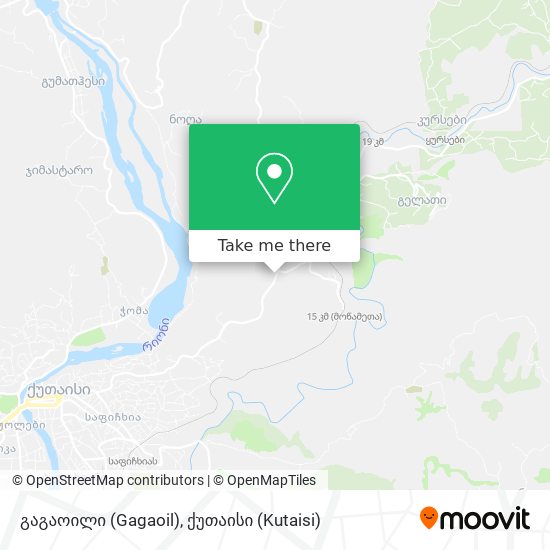 გაგაოილი (Gagaoil) map