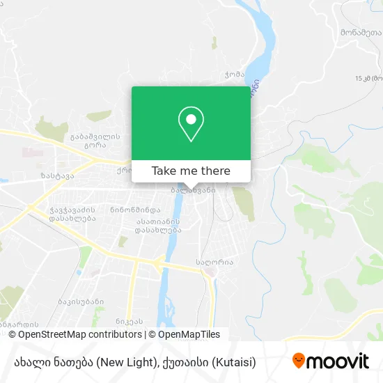 ახალი ნათება (New Light) map