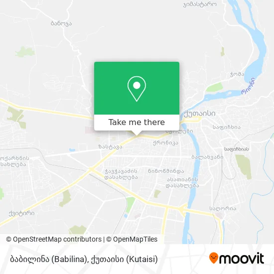 ბაბილინა (Babilina) map