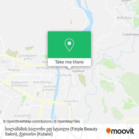 სილამაზის სალონი ეფ სტაილი (Fstyle Beauty Salon) map