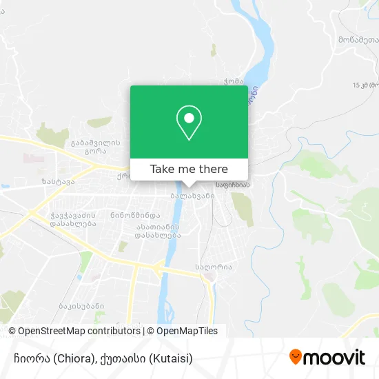 ჩიორა (Chiora) map