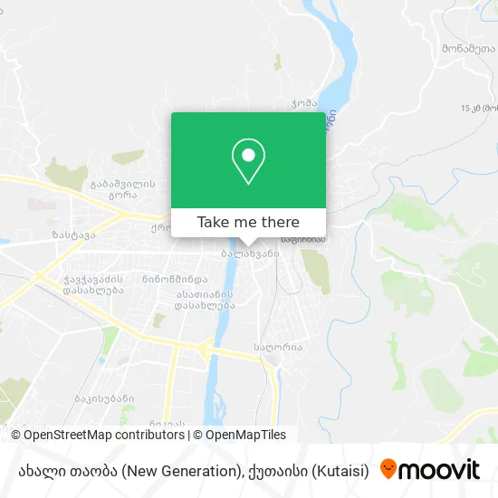 ახალი თაობა (New Generation) map