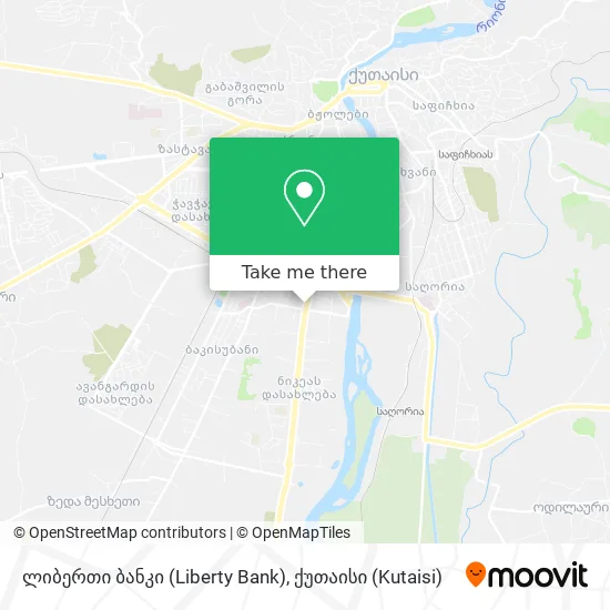 ლიბერთი ბანკი (Liberty Bank) map