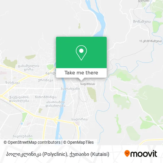 პოლიკლინიკა (Polyclinic) map
