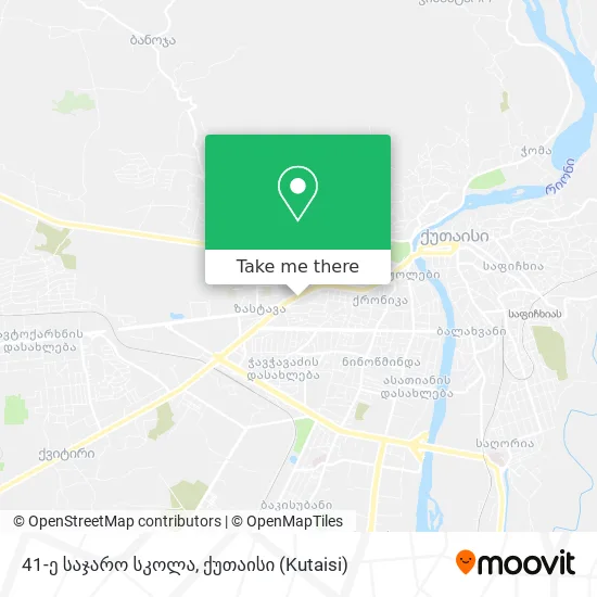 41-ე საჯარო სკოლა map