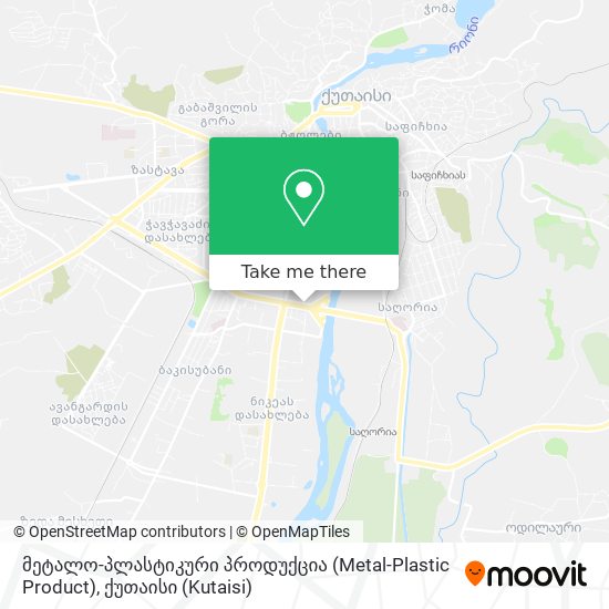 მეტალო-პლასტიკური პროდუქცია (Metal-Plastic Product) map