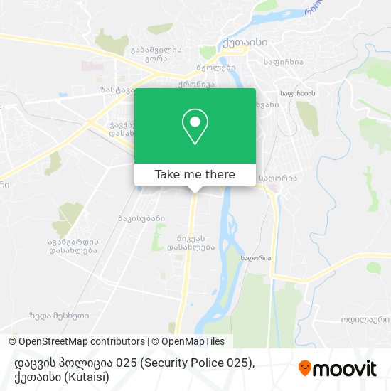 დაცვის პოლიცია 025 (Security Police 025) map