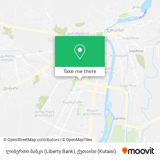 ლიბერთი ბანკი (Liberty Bank) map