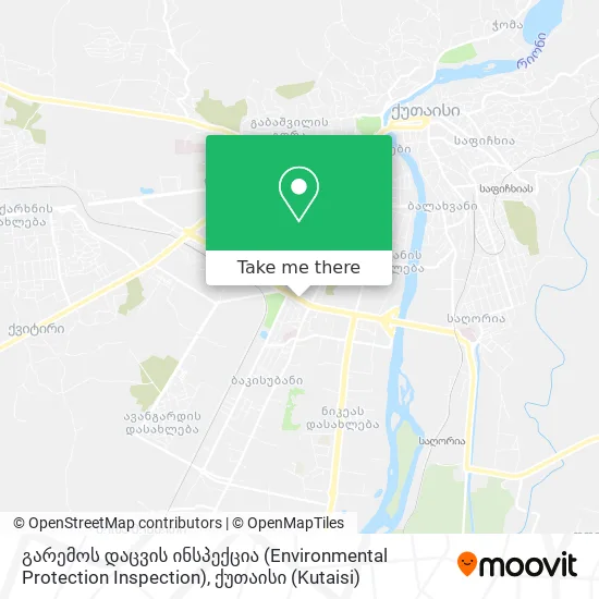 გარემოს დაცვის ინსპექცია (Environmental Protection Inspection) map
