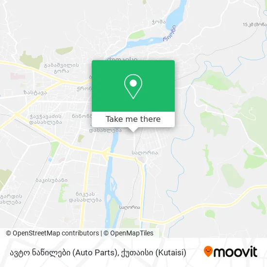ავტო ნაწილები (Auto Parts) map