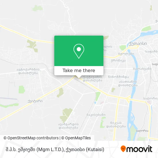 შ.პ.ს. ემჯიემი (Mgm L.T.D.) map