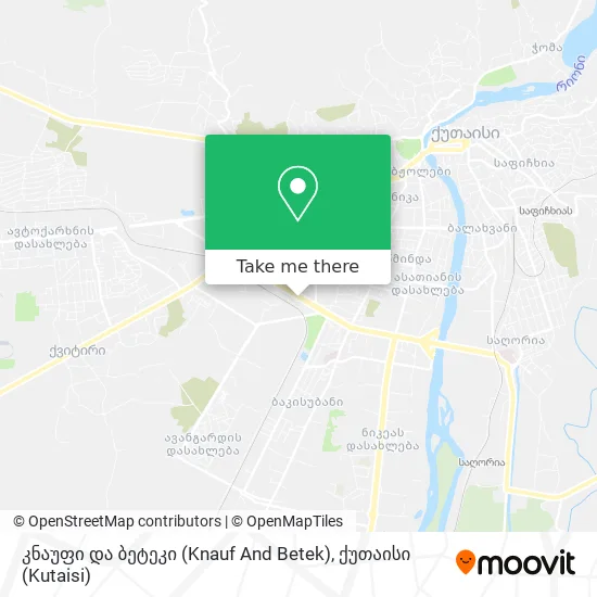 კნაუფი და ბეტეკი (Knauf And Betek) map