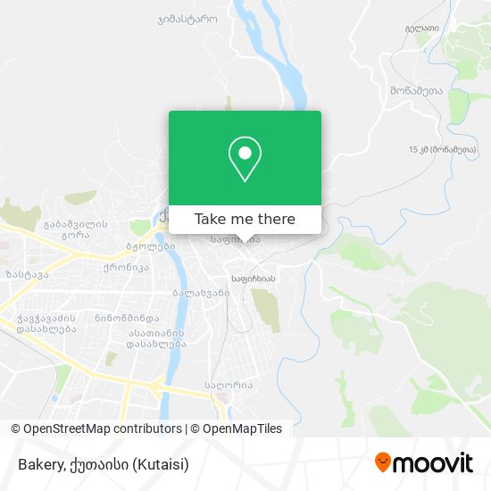 Bakery map