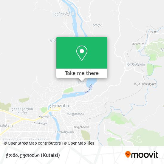ჭომა map