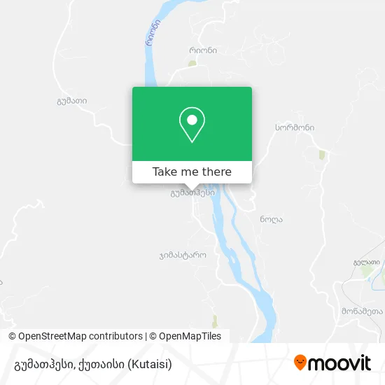 გუმათჰესი map