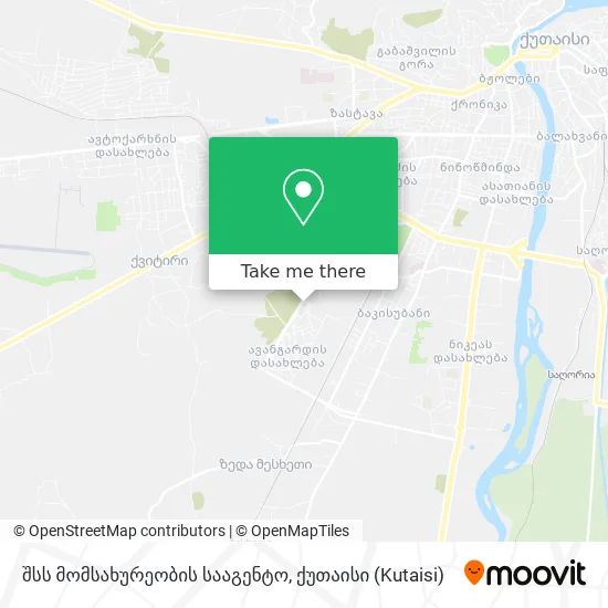 შსს მომსახურეობის სააგენტო map