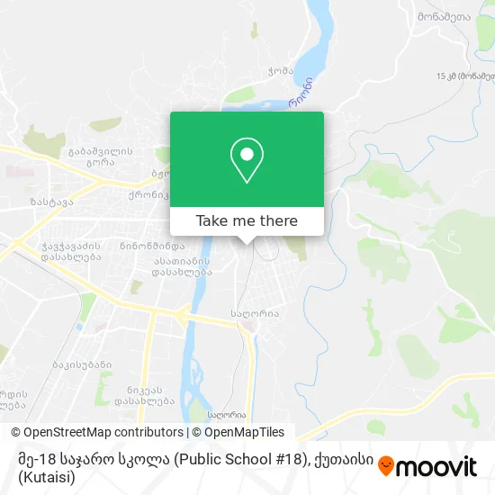მე-18 საჯარო სკოლა (Public School #18) map