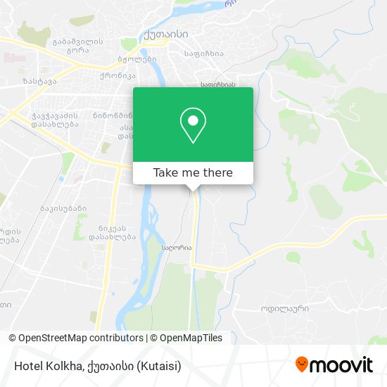 Hotel Kolkha map