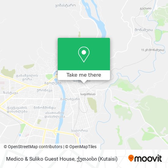 Medico & Suliko Guest House map