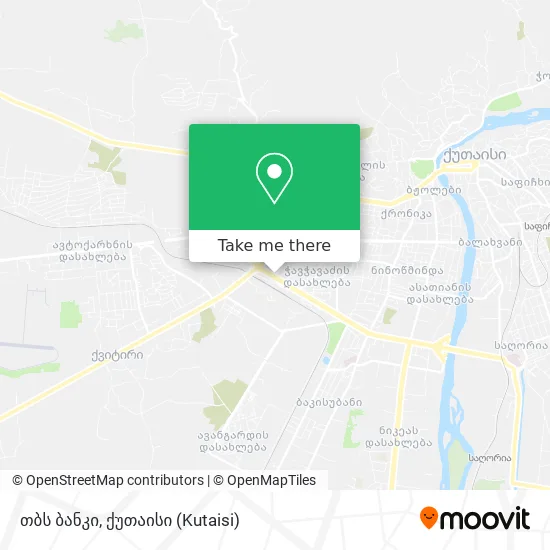 თბს ბანკი map