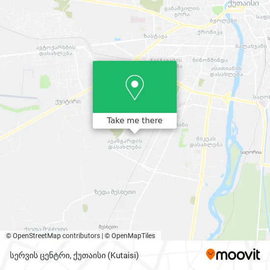 სერვის ცენტრი map