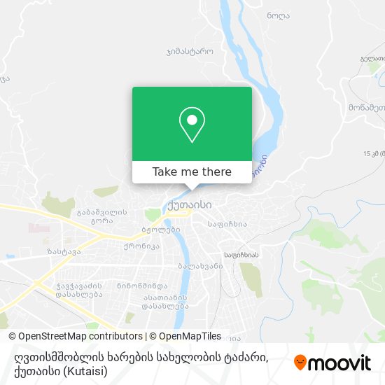 ღვთისმშობლის ხარების სახელობის ტაძარი map