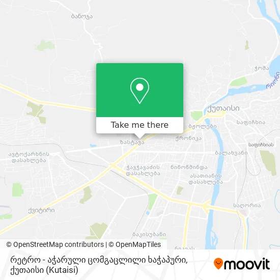 რეტრო - აჭარული ცომგაცლილი ხაჭაპური map