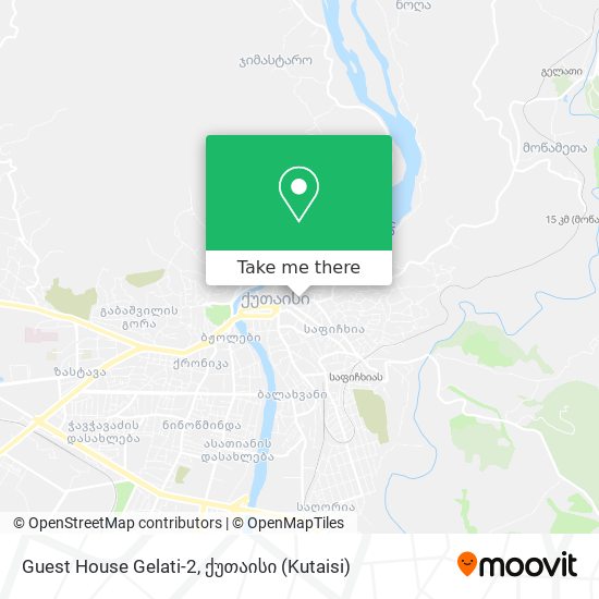 Guest House Gelati-2 map
