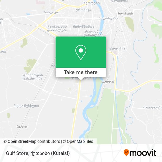 Gulf Store map