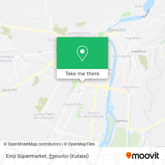 Emji Süpermarket map