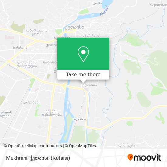 Mukhrani map