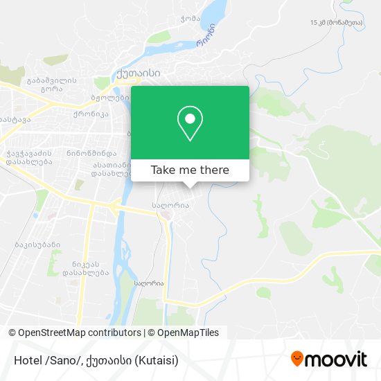 Hotel /Sano/ map
