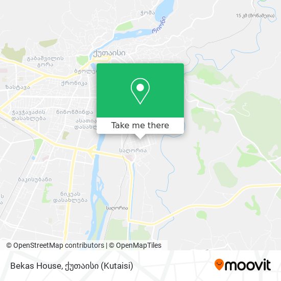 Bekas House map