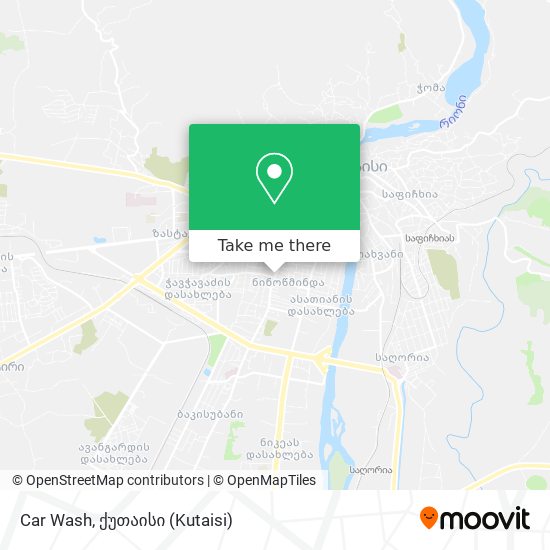 Car Wash map