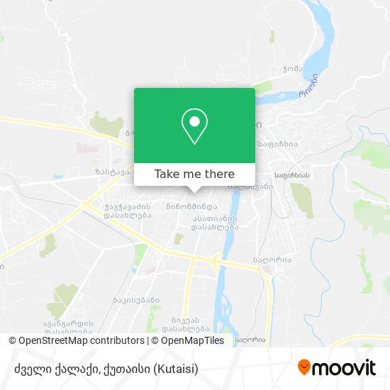 ძველი ქალაქი map