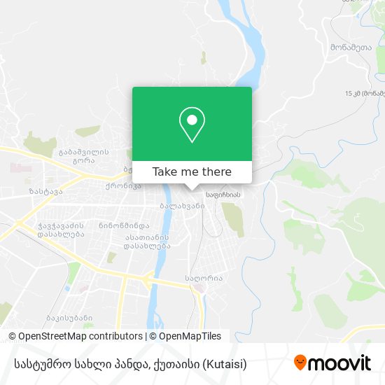 სასტუმრო სახლი პანდა map