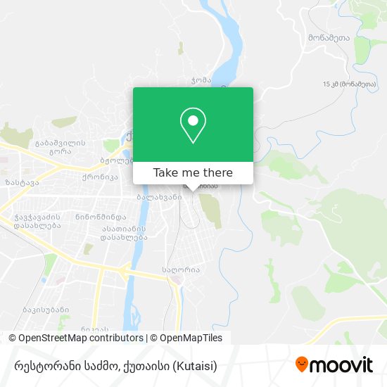 რესტორანი საძმო map