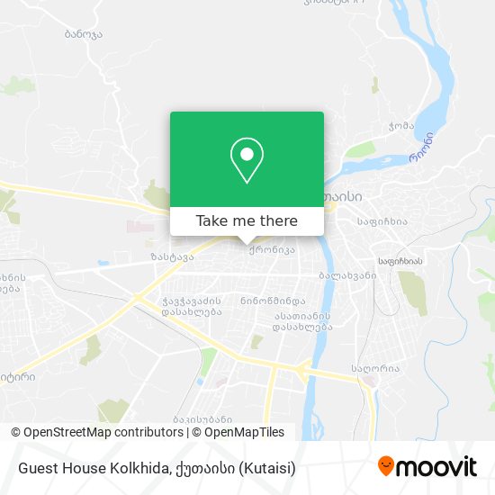 Guest House Kolkhida map