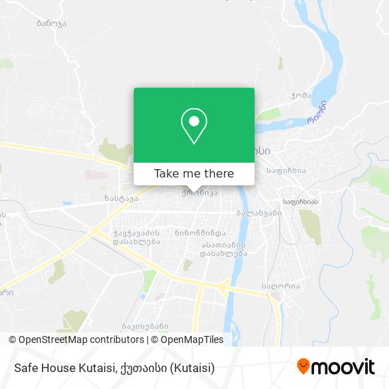 Карта Safe House Kutaisi