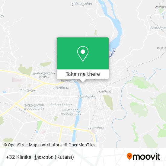 +32 Klinika map