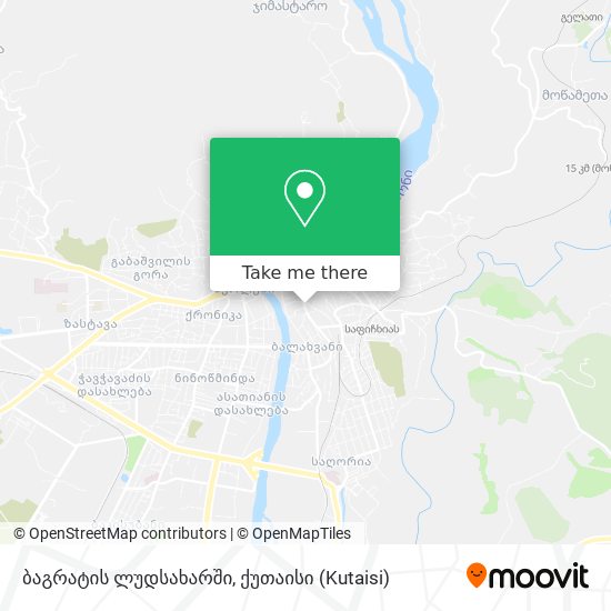 ბაგრატის ლუდსახარში map