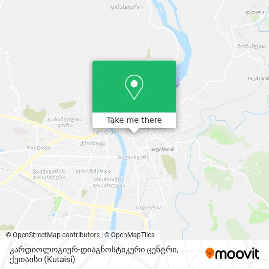კარდიოლოგიურ-დიაგნოსტიკური ცენტრი map