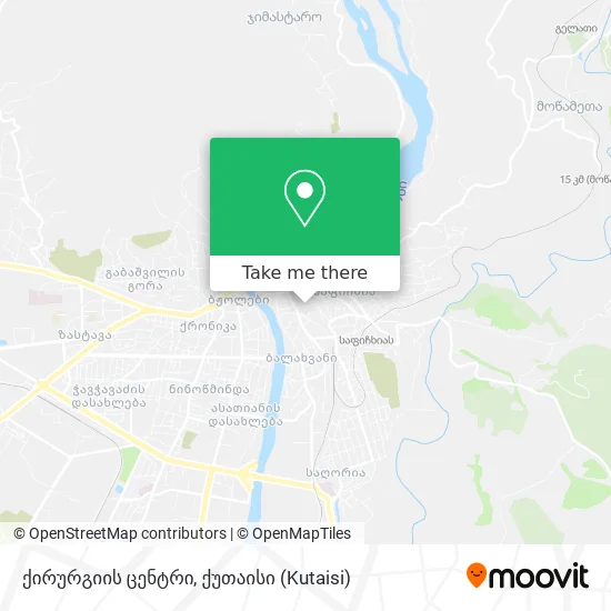 ქირურგიის ცენტრი map