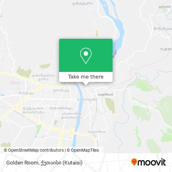 Golden Room map